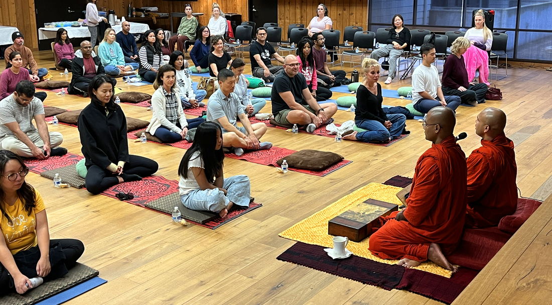 meditate with a monk in Virginia